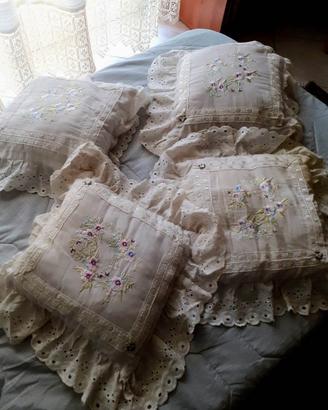 4 Cuscini sartoriali anni 70
