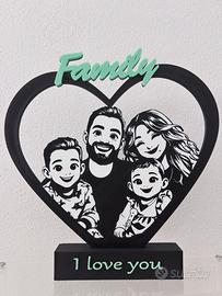 Quadro/ Cornice personalizzata in 3D