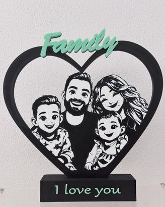 Quadro/ Cornice personalizzata in 3D