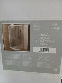 Box doccia circolare nuovo