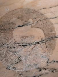 Bassorilievo Marmo Vichingo - Odino su Sleipnir +