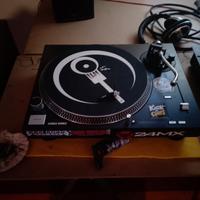 giradischi Reloop 4000MK2 + headhsell a becco dj