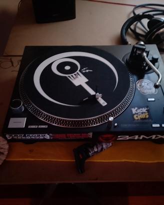 giradischi Reloop 4000MK2 + headhsell a becco dj