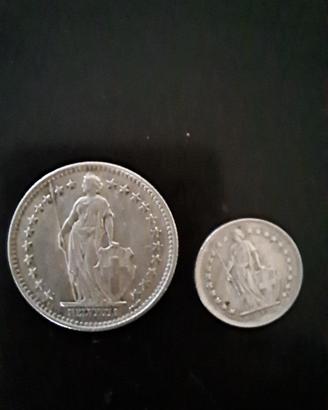 Franchi svizzeri d'argento anni '40