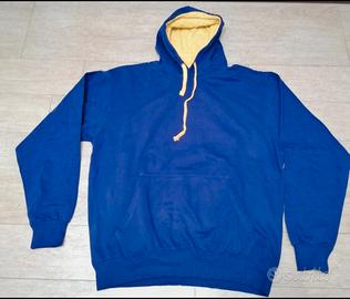 felpa con cappuccio viola tg XXL marca FDM 