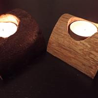 Porta candele fatti a mano