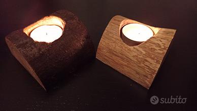 Porta candele fatti a mano