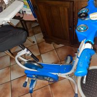 Ciclette azzurra per palestra