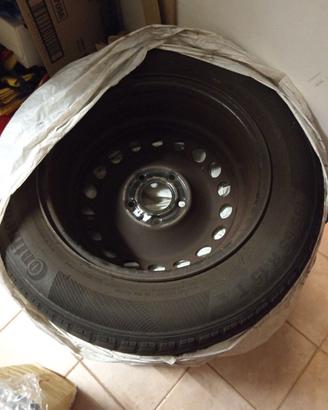 4 Ruote Complete 195/65 R15 Continental