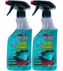 Detergente Spray GLASS CLEANER, Sgrassatore Per Ve