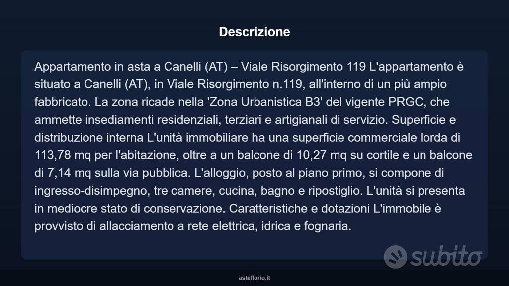 Appartamento – Canelli, Asti - Vista 3