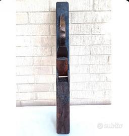 Antica pialla di legno per falegname primo 900