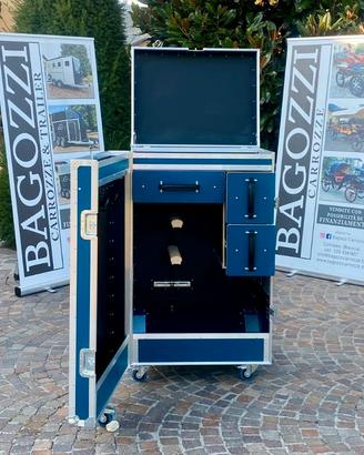 Baule-cassone equitazione per cavalli modello plus