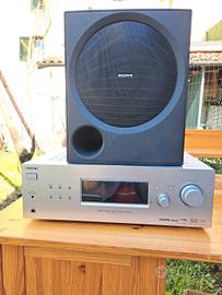 Radio con cassa e telecomando