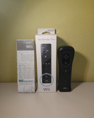 Wii Remote Plus Nintendo Wii Nero con scatola