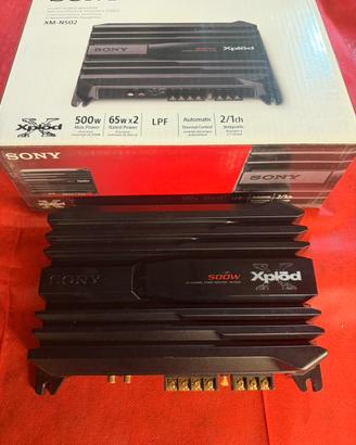 Amplificatore  Sony Xplod XM-N502 (500W) -