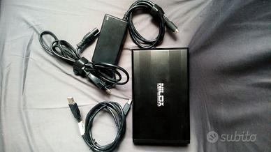 Hard disk 250 GB + Custodia da 3.5" usb 2 Nilox
