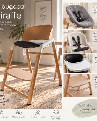 Sedia evolutiva Bugaboo giraffe