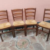 4 sedie paesane
