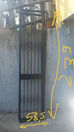 porta finestra in ferro 239 x 58,5