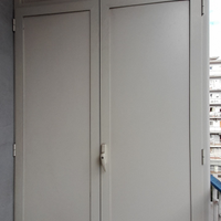 Armadio per esterno alluminio verniciato