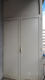 Armadio per esterno alluminio verniciato