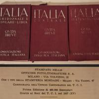 lotto libri guide d'Italia e Libia anni 30,si sped