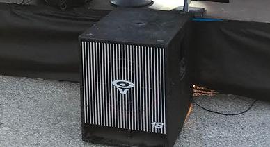 Cerwin Wega Subwoofer da 18" - 700W RMS - da ripar