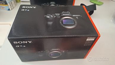 Scatola SonyA7s3 vuota