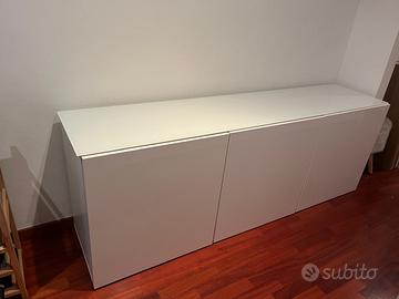 Besta Ikea Bianco lucido