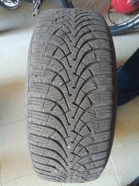 2 gomme invernali+cerchi in lega originali Audi a4