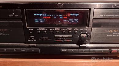 Aiwa AD-WX828 Doppia Cassetta Auto Reverse HX Pro 