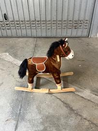 Cavallo a Dondolo con Suoni realistici