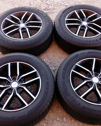 cerchi e gomme nuove 18 originali jeep 