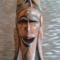 Maschera africana legno