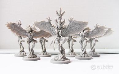 Arpie Gregari + Leader RPG Pathfinder, D&D