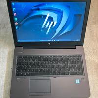 Notebook Pc Hp i7 32gb 512 ssd 15,6” Fhd Quadro