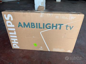 Smart TV Philips 50" 4QLED Ambilight 50PUS8500/12