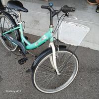 bici per ragazza ripristnata come nuova