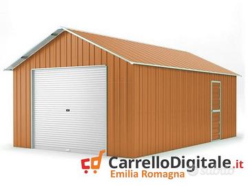 Baracca cantiere 438x724 saracinesca legno chiaro