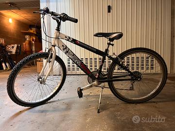 Bici mountain bike, misura 24