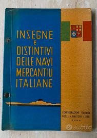 INSEGNE E DISTINTIVI DELLE NAVI MERCANTILI  ITA
