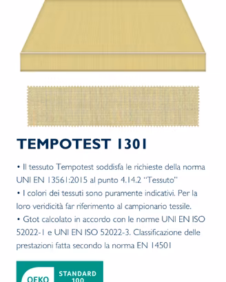 Ricambio tenda da sole