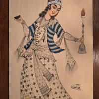 stampa vintage orientale