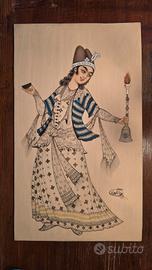 stampa vintage orientale