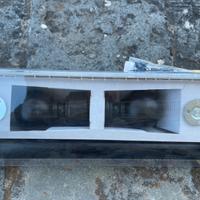 Palo per tenda ikea nero completo di anelli
