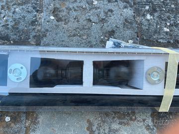 Palo per tenda ikea nero completo di anelli