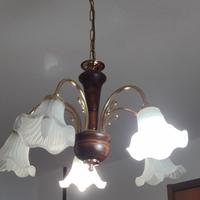 Lampadario Antico 5 luci 