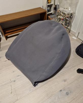 pouf ikea grigio