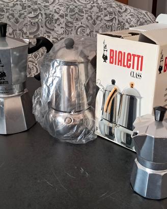 Lotto di caffettiere mai usate